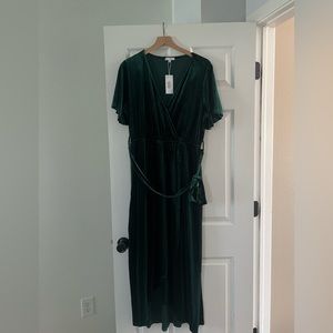 Baltic Born Nadine Midi Dress- Green 1XL